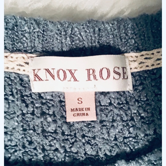 Knox Rose Lace Accent Sweater Size Small - Picture 6 of 8